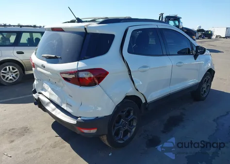 2018 Ford Ecosport Ses z USA, uszkodzony, nr VIN MAJ6P1CL4JC193602